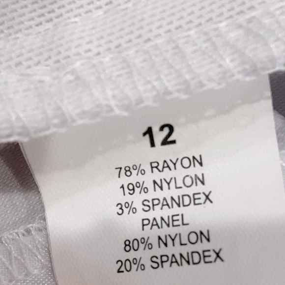 Prophecy women’s while slim fit without zipper, two pockets size 12 - Picture 7 of 15